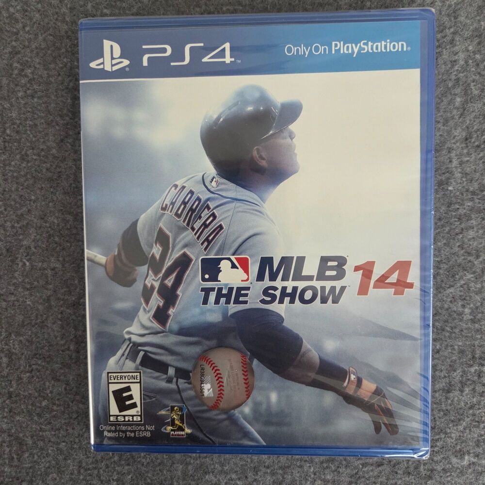 MLB 14: The Show (Sony PlayStation 4, 2014) Brand New Factory Sealed Baseball Sp